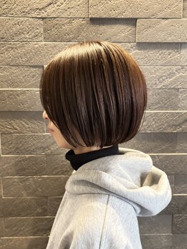 ◇骨格と髪質に合わせることで、家でも再現性のあるショートカットへ◇