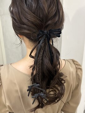 デューヘアー(due hair) ダウンポニー/ゆるふわポニー/ゆるふわ