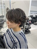 大人の朝楽パーマ/ショート/茗荷谷