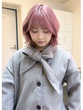 ゾーイダイミョウ(ZOEY daimyo) 映える　pink bob