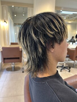 オレンジポップ 流山おおたかの森店(ORANGE POP) MEN’S HAIR/サーフカール/刈り上げセンターパート/流山