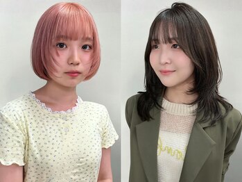イロウ 天神大名店(IROW)の写真/《トレンド×小顔見せ》が叶う顔周りカットが人気の天神美容室♪トレンドの韓国風ヘア/レイヤーもおまかせ