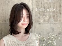 ショートヘア ハーフアンドハーフ(HALF AND HALF)