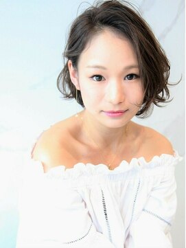 エムスラッシュ ソル センター南(M.SLASH SOL) ■SOLセンター南・12-20■クールキュートハンサムくせ毛風ボブ