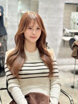 アンダーバーホワイト 天王寺阿倍野店(_WHITE)&nbsp;ロングレイヤー レイヤーカット  韓国ヘア