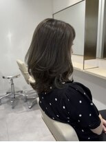 アオ(Ao)&nbsp;丸みレイヤーロンググレージュ