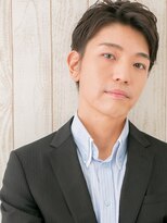 モッズヘア メン 南越谷南口店(mod's hair men)&nbsp;30代40代かき上げ七三分けスーツツーブロックショートa1南越谷