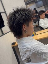 心斎橋 カイ(X)&nbsp;110. スパイキーショート/ニュアンスパーマ/メンズカット