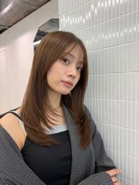 ベイルーム(BAYROOM by HONEY omotesando)&nbsp;オリーブベージュ／レイヤーカット2