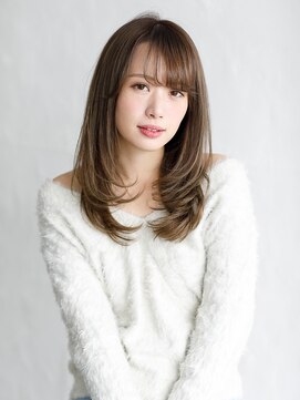 シアン 日暮里店(Cyan) 【Cyan】レイヤーで小顔効果♪ミディアムベージュ