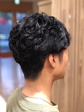 ワッカ(wacca) マッシュ　パーマ