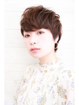オーシャン(Ocean) [OCEAN Hair&Life]大人可愛い☆マニッシュショート☆毛先パーマ