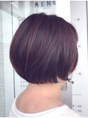 【AMAZING HAIR 美沢店/溝手】大人の丸みショートボブ