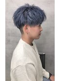 【NEXT shizuoka 竹田】前下がりマッシュ×サファイアブルー