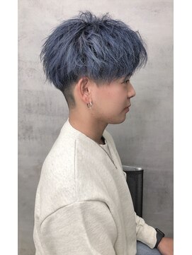 ネクスト 静岡店(NEXT) 【NEXT shizuoka 竹田】前下がりマッシュ×サファイアブルー