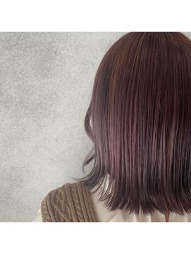 ヘアサロンM 新宿 ピンクラベンダー