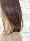 【AMAZING HAIR千歳店/横山】レイヤースタイル イヤリングカラー
