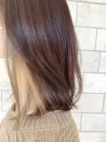 アメイジングヘアー 千歳店(AMAZING HAIR) 【AMAZING HAIR千歳店/横山】レイヤースタイル イヤリングカラー