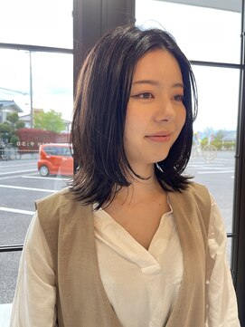 ニコル(NICOLL) 【簡単スタイリング】パーマでつくるくびれボブ