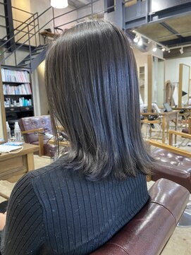 アリー 原宿 表参道(ALLY) 10代20代30代【ALLY宍戸】赤み、オレンジみ消しオリーブグレー