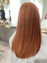 ウィクシー(wixy)&nbsp;カットの代わりに髪質改善　ペールオレンジ