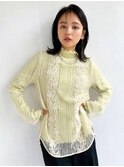 〇外ハネ トレンドうぶ毛バング