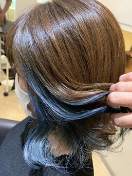 ループ ヘアーサロンアンドコミュニティー(LOOP) ☆Loopスタイル☆ミディアム☆インナーカラー☆白井駅☆
