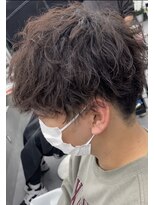 オーバルバイアピッシュ(OVARL by apish) パーマ復活カット/ゆるふわツイストパーマメンズ/くせ毛風パーマ