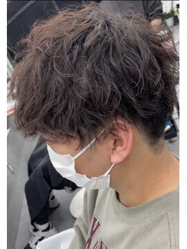 オーバルバイアピッシュ(OVARL by apish) パーマ復活カット/ゆるふわツイストパーマメンズ/くせ毛風パーマ