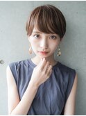 20代30代40代 コンパクトマッシュ  シフォンブラウン