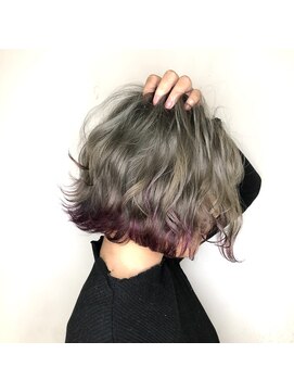 マーシュアトレ(marshu atre) 【マーシュアトレ　田中トシ】グレージュカラー×裾カラー