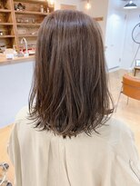 カレン 銀座(Karen)&nbsp;オリーブグレージュ/アッシュブラウン/大人ミディアム[日比谷］