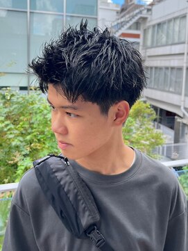 ディフィーノ 青山(DIFINO) 【DIFINO 青山】メンズ/アップバングショート