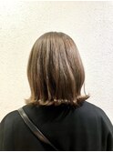 ハイトーン白髪ぼかし