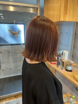 エルド(eld) 外はねボブ　大人可愛い　40 50代