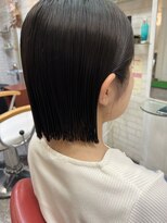 ロマンヤカタ ファース(ROMAN YAKATA fars) 切りっぱなしボブ×髪質改善@田島