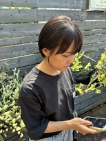 ルブランヘアギャラリー(Le blanc hair gallery)&nbsp;ショート×オリーブ