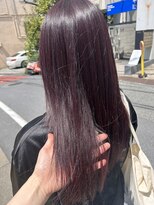 ロイジー(roijir)&nbsp;【表参道　roijir】レッドパープル×暖色カラー