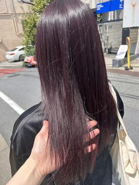 ロイジー(roijir) 【表参道　roijir】レッドパープル×暖色カラー