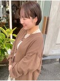 【耳かけも可愛い】タイトミニボブ