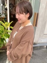 モク 大阪梅田店(MOK) 【耳かけも可愛い】タイトミニボブ