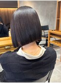 【ビフォーアフターあり】髪質改善ストレート/ショートボブ