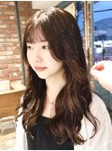 【macana指名】コテ巻き風パーマ ロングパーマ 登戸