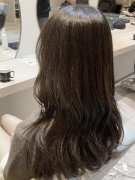 ザックジングウ 表参道(ZACC JINGU) オリーブグレージュ/グレージュ/透明感カラー