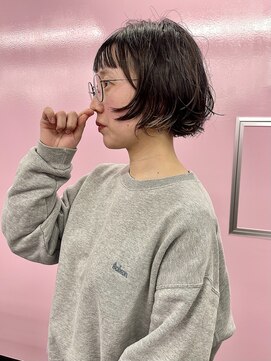 キジ(KIJI) マッシュショート/ソフトパーマ