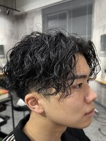 ビカムメンズヘアー 栄店(become men's hair)&nbsp;縦落ちパーマ/ツイストスパイラルパーマ