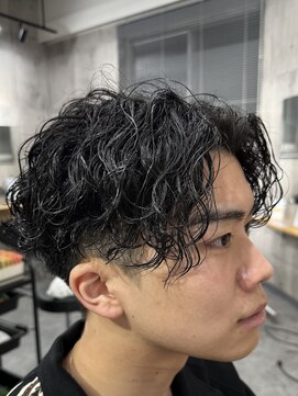 ビカムメンズヘアー 栄店(become men's hair) 縦落ちパーマ/ツイストスパイラルパーマ