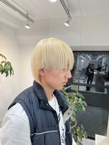 ニュート(Neut )&nbsp;メンズハイトーンカラー/ケアブリーチ抜きっぱなしブロンド