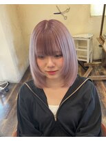 イーゼル ヘアー デザイン 伊賀店(EASEL HAIR DESIGN) whity pink