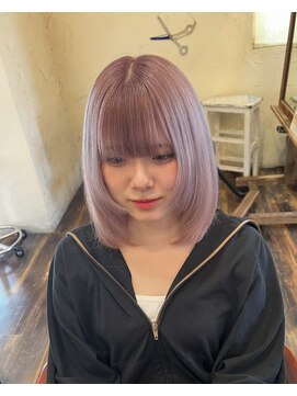 イーゼル ヘアー デザイン 伊賀店(EASEL HAIR DESIGN) whity pink